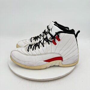 Nike Air Jordan 12 Twist Men Size 9.5 CT8013-106 White Black University Red Shoe